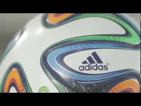 ADIDAS BRAZUCA FIFA World Cup 2014 Soccer Ball Match Football Hand