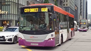 [通勤特急バス] City Direct Bus Spotting 2026/03/02 ft. SBS8080S 668 Scania K230UB 2007年式   SG5806Y 982E