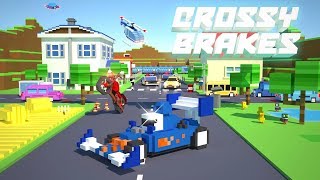 Crossy Brakes : Blocky Driving Game - Android Gameplay Full HD (By Poxel Studios) screenshot 4