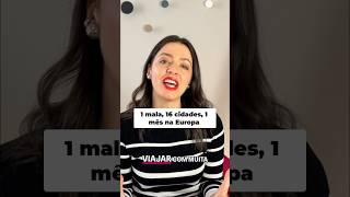Assista ao vídeo completo no canal 👆Viaje um Mês pela Europa com Uma Mala de 10kg. #shorts
