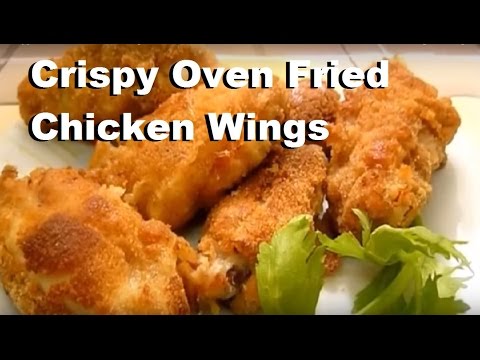 Crispy Oven Fried Chicken Wings Italian Food