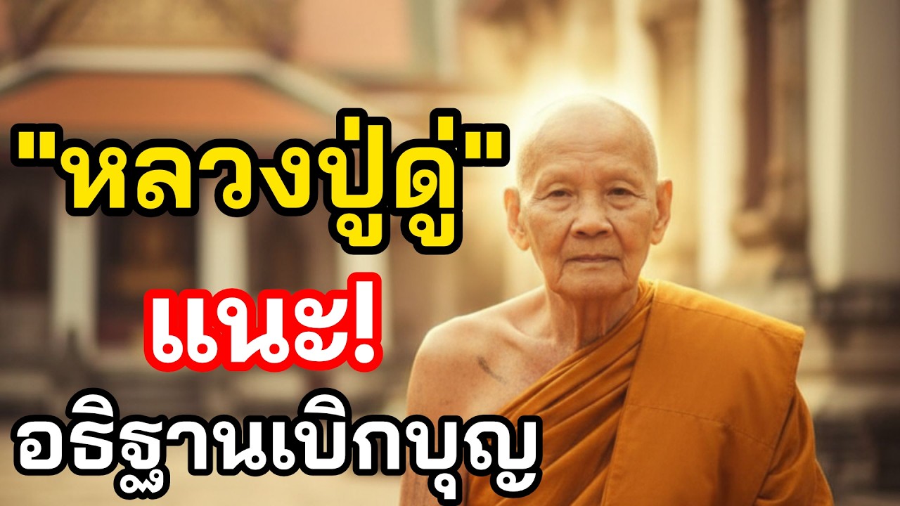 อธิษฐานแบบหลวงปู่ดู่ เบิกบุญ เปลี่ยนชีวิต”