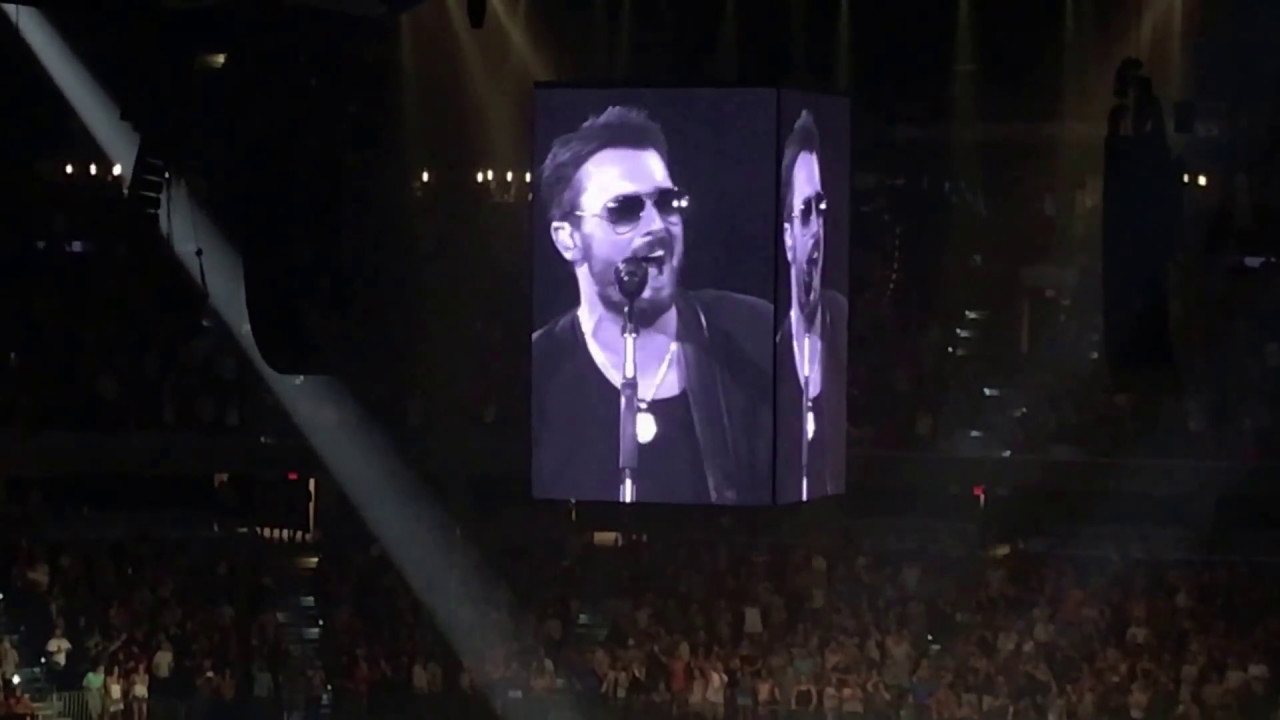 Eric Church Seminole Wind (John Anderson Cover) Tampa Florida 5/4/17