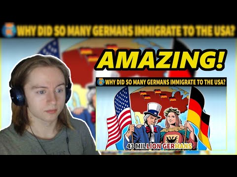 GERMAN Reacts To Why did so many Germans immigrate to The United States?
