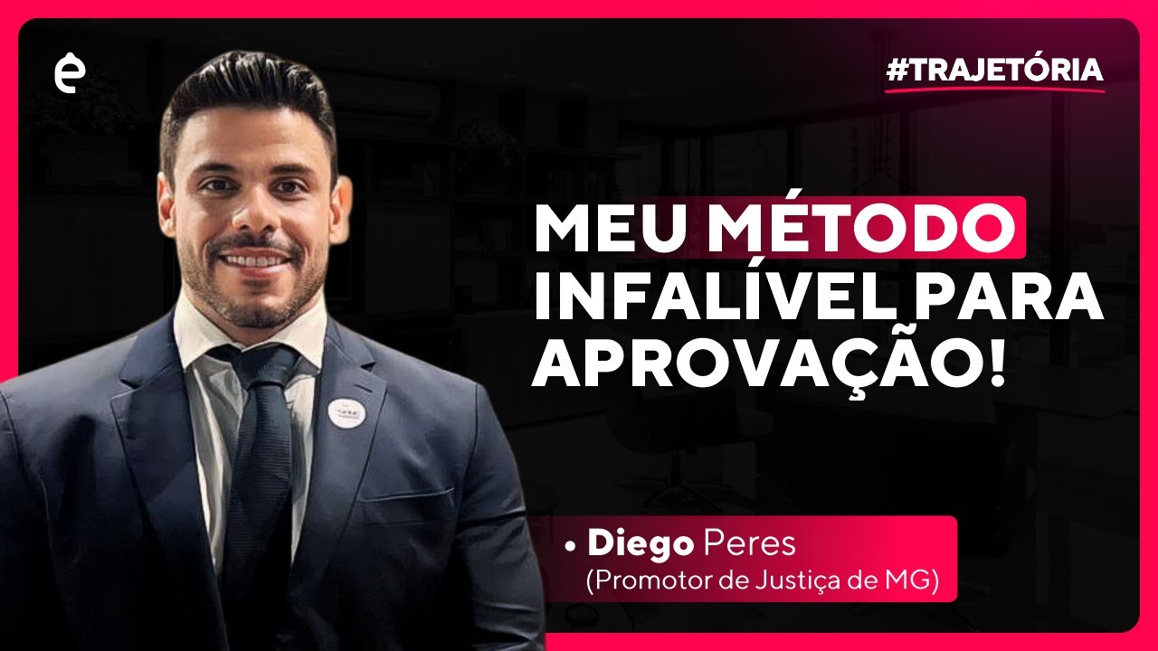 O Método Infalível para Aprovação  - JM Entrevista Diego Peres