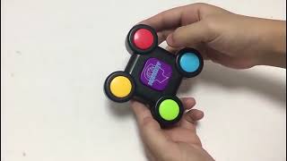Handheld Memory Game Light Recognition Educational Toy#trending #totalgaming #gaming #gadget screenshot 5