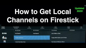 How To Get Local Channels On Firestick
