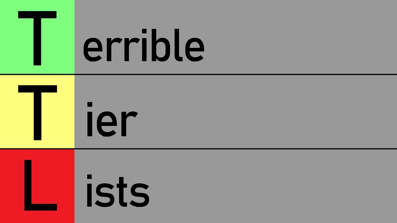 Terrible Payday 2 (related) Tier Lists