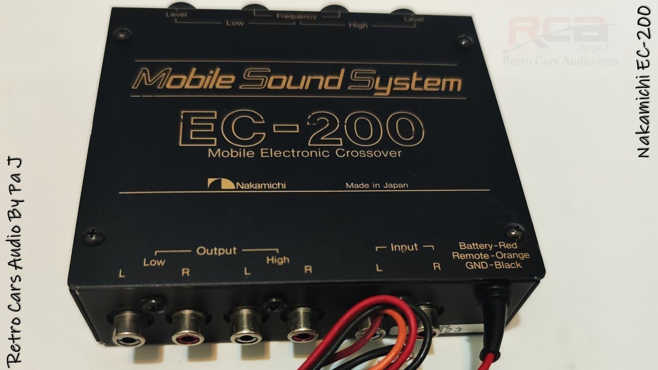 ขาย EC-200 NAKAMICHI - YouTube