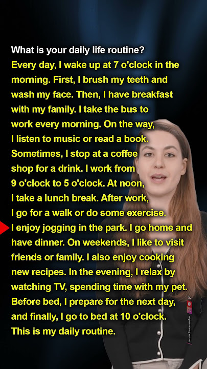 Improve Your English Listening and Speaking with Daily Life Routine