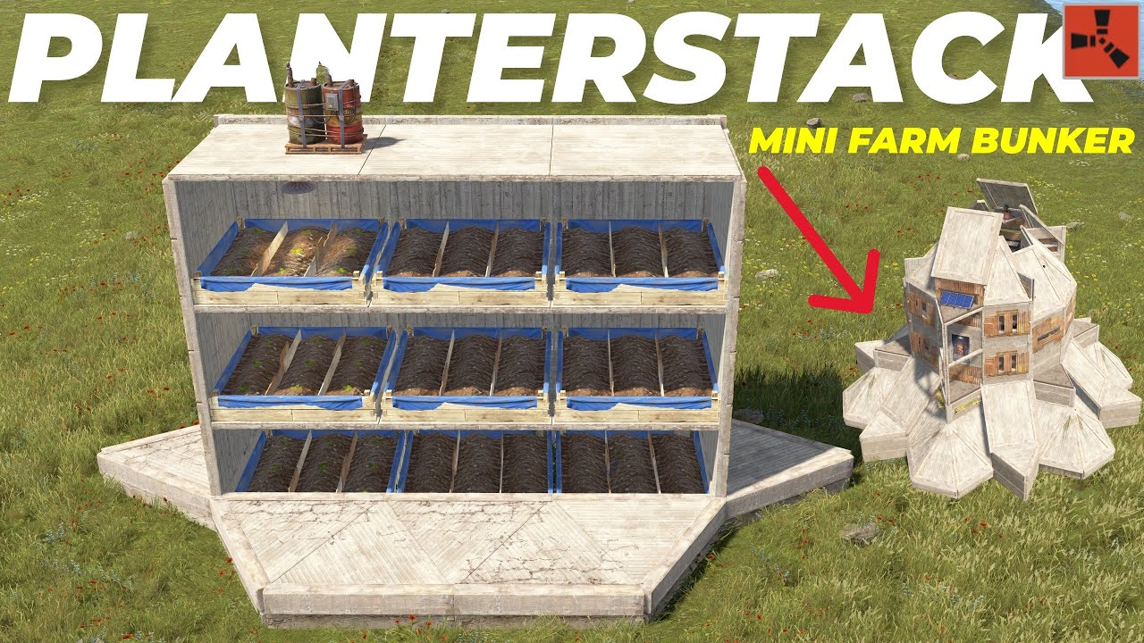 PLANTERBOX Sorta Stacking + NEW Mini Double Bunker Temple Farm Base ...