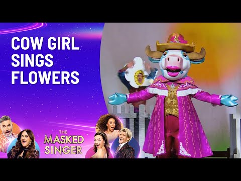 Cow Girl 'Flowers' Performance - Season 5 | The Masked Singer Australia | Channel 10