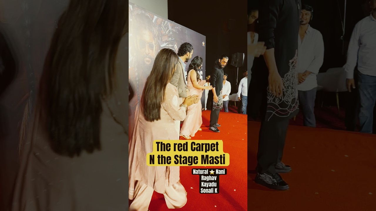 The Paradise Natural Star Nani, Raghav Juyal, Kayadu Lohar - Nani Movie The Paradise Kayadu Lohar