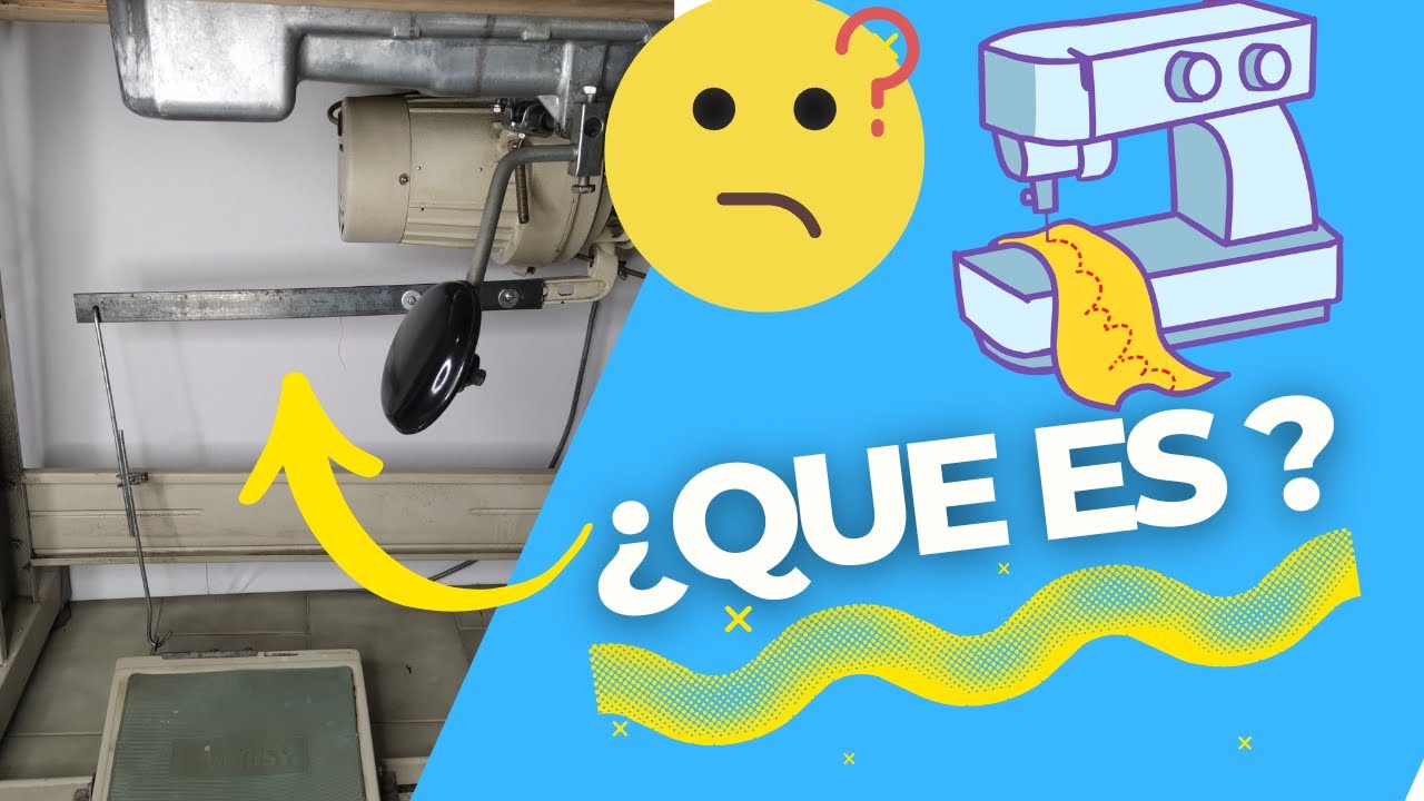 Cómo regular y controlar la velocidad de la MAQUINA DE COSER industrial🚀👕🧵