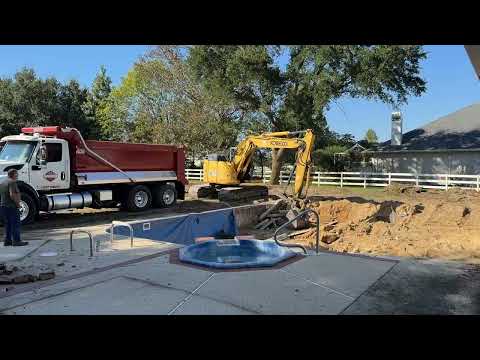 Watch Us Demolish This ENTIRE Swimming Pool