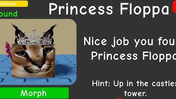How To Get The “Princess Floppa” | Find The Floppa Morphs #roblox #floppa