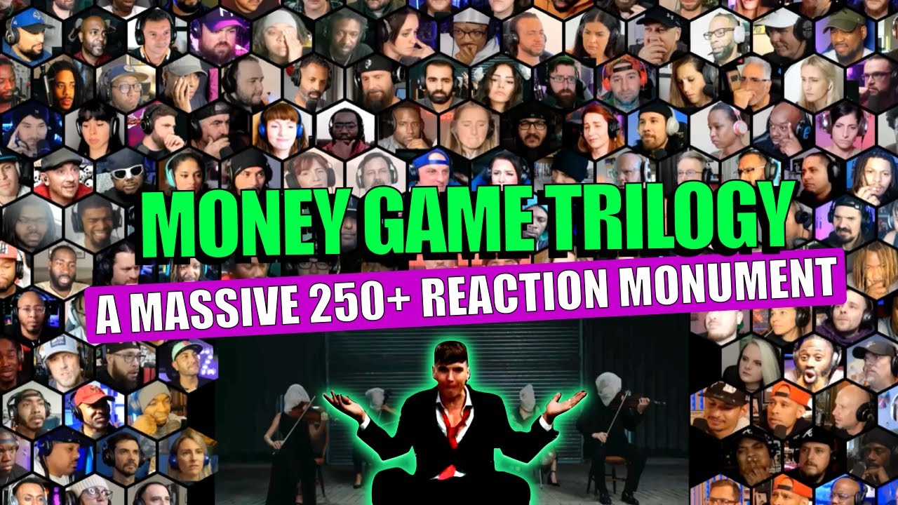 250+ Reactors honor The Money Game Trilogy by REN | A Reaction Monument