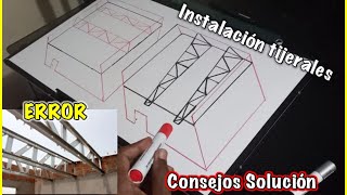 Casi lo estafan con un Techo de DRYWALL, ERROR de Instalación de TIJERALES ( CONSEJO Y SOLUCIÓN )