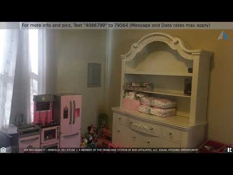 201 MICHIGAN ST, Winfield, KS home video tour