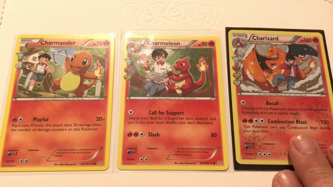 Pokémon TCG Charmander/Charmeleon/Charizard Generations Card Reviews