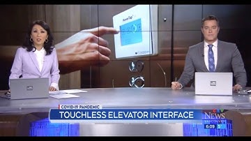 CTV News Story - HoverTap Touchless Elevator