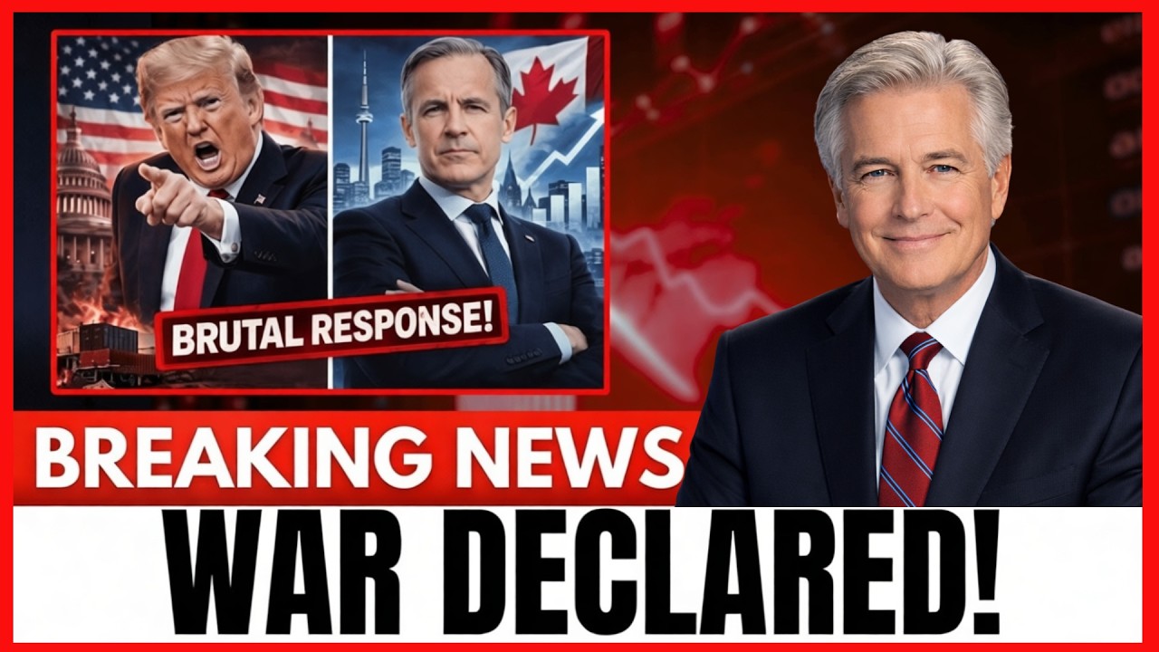 BREAKING: Trump DECLARES War on Canada — Carney’s Counter Shocks the World | Buffett Responds