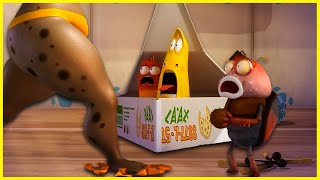 ตัวอ่อนการ์ตูน LARVA 🐌 ยักษ์ 🐍 การ์ตูนหนอนหรรษาตอนใหม่ล่าสุด 🐵 การ์ตูนหนอน | SMToon Thai