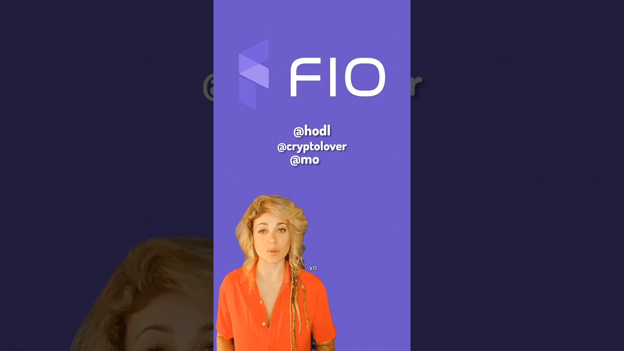 With a FIO Domain, you can create customized Handles using that domain to  send & receive crypto... - YouTube
