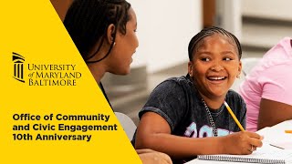 UMB Office of Community and Civic Engagement's 10th Anniversary