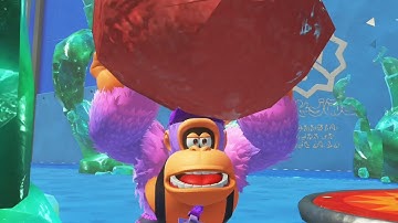 Donkey Kong Bananza Emerald Rush DLC - 100% Walkthrough Part 71 Gameplay - Feast Layer Difficulty 4