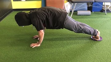 Zombie Push Ups with Roller (killer Core Combo)