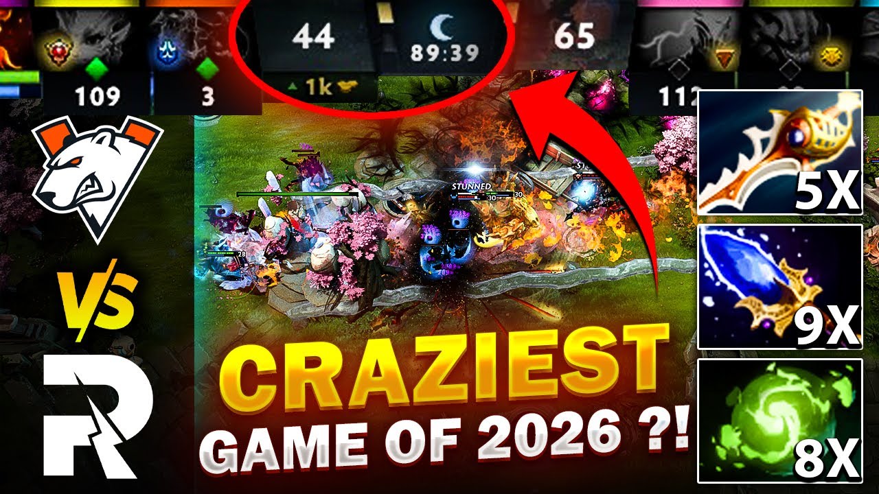 WTF JUST HAPPENED?! MOST EPIC MATCH OF 2026?! VIRTUS.PRO vs POWER RANGERS