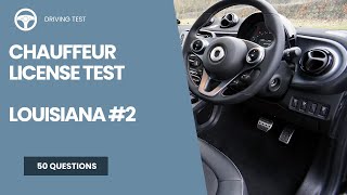 Chauffeur License Louisiana Practice Test - Part 2