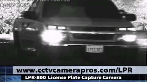 License Plate Recognition Camera