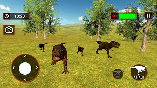Wild Dino Family Simulator Dinosaur Games Android Gameplay #1 screenshot 5