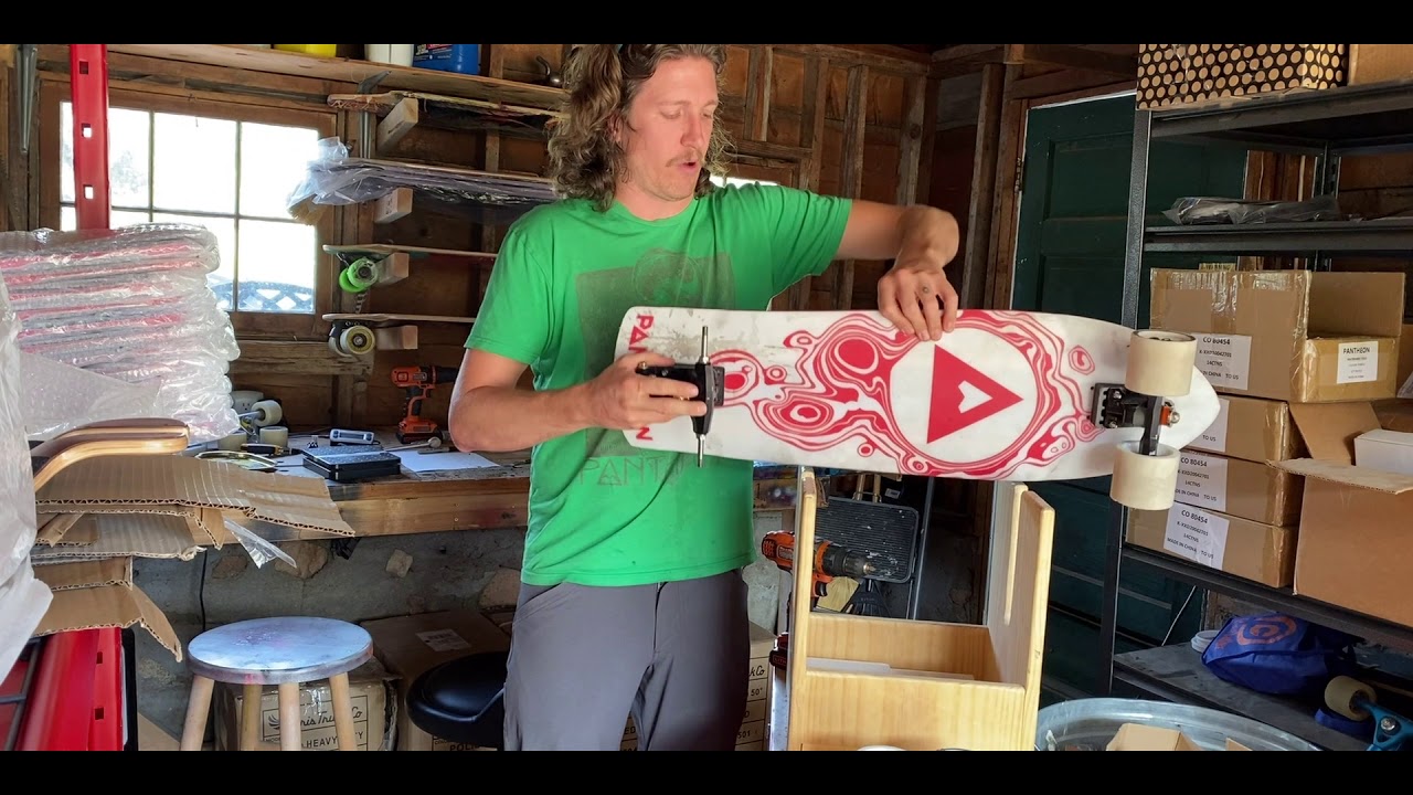 Angled Riser Tutorial for Longboard How to Bolt Trucks and Riser on