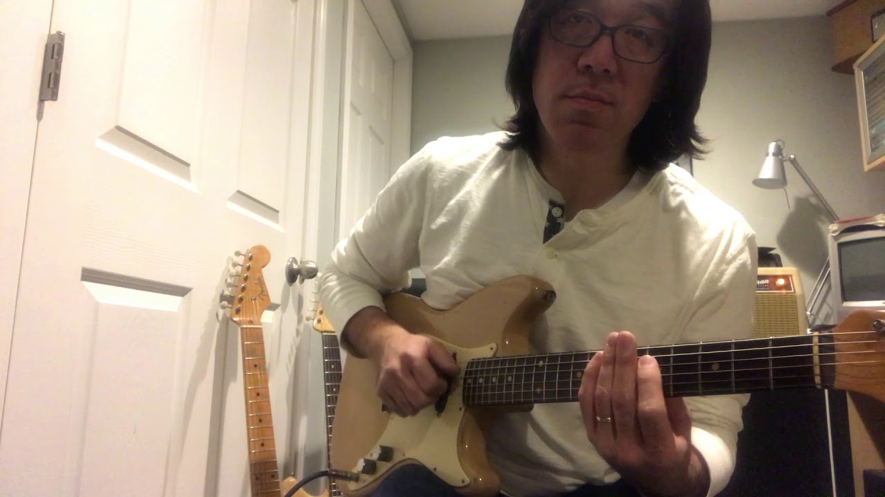 Slap Guitar slower version / 1959 Fender Musicmaster / Tomo Fujita - Thanks for watching my Instagram Live and videos.