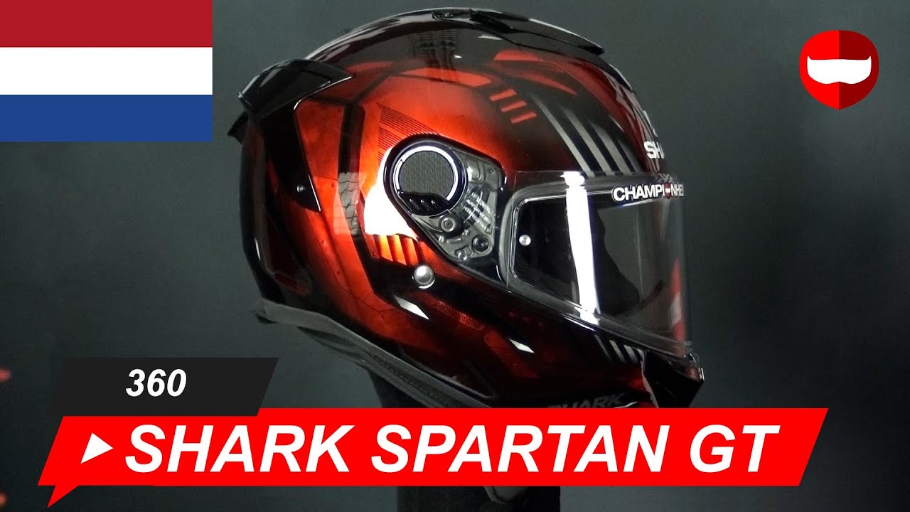 Shark Spartan GT Replikan KUR - ChampionHelmets.com - YouTube