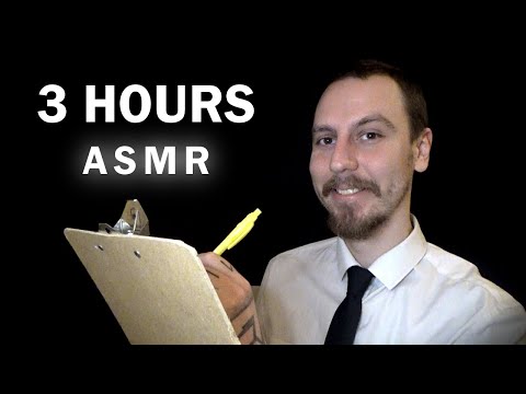 3 HOURS ASMR Asking You 1000+ Personal Questions for Sleep