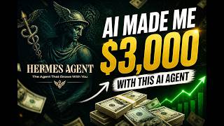 Hermes Agent : How i made 3000$ with this AI Agent