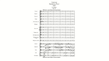Tchaikovsky: Symphony No. 3 in D major, Op. 29 "Polish" (with Score)