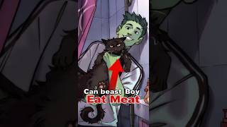 Can Beast Boy Eat Meat? #shorts