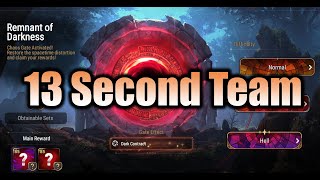 FASTEST OTHERWORLD BREACH Team HELL Difficulty - Epic Seven
