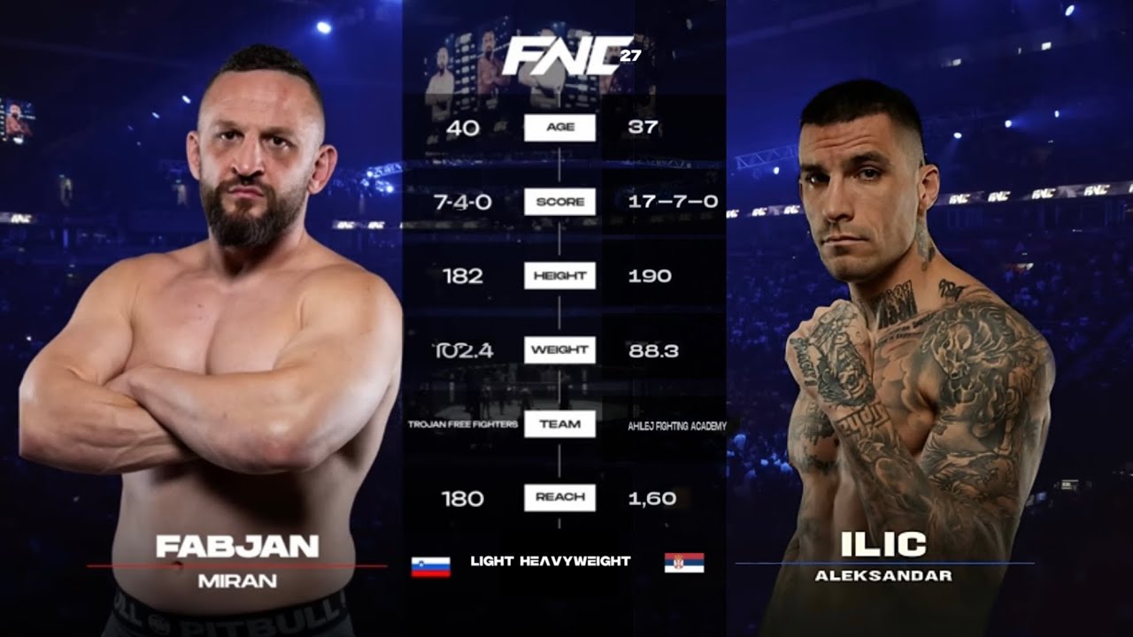 Миран Фабьян vs Александр Илич 2 | Основные моменты перед боем