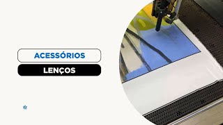 LENÇOS | Impressão INDUSTRIAL em SEDA | Rossina Estamparia Digital