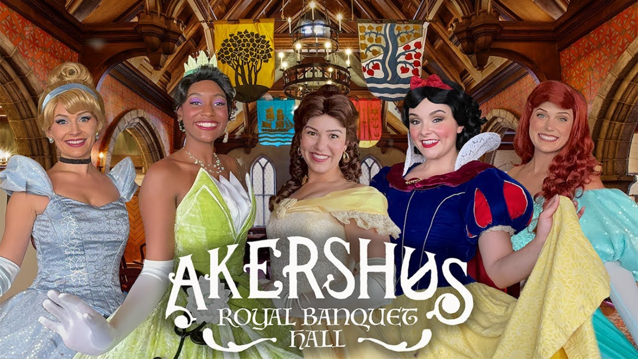 Dine with Disney Royalty in Akershus Royal Banquet Hall in Epcot Disney World!
