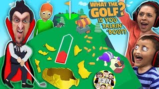 WHAT THE GOLF IS WRONG WITH YOU HOMIE?  Funny Game! (FGTEEV Baldi Clickbait HAHA)