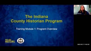 County Historian Training Module 1 – County Historian Program Overview