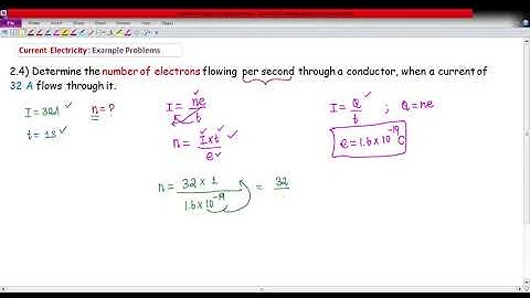 Current Electricity | Example 2.4 | Class 12 | TN Physics | Volume 1 | Unit 2 | Explained in Tamil