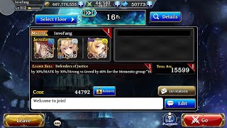 The Alchemist Code - Mystic Town Nigredo 16: Blue Phantom’s Zone (Solo)